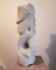 Concrete sculptures by Ariane Crovisier