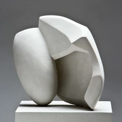 Concrete sculptures by Carola Eggeling