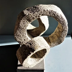 Concrete sculptures by Dominique Dupont Dartevelle