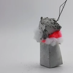 Concrete sculptures by Iris Einoeder